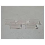 Neon Rope Light Clips Mounting - 30Pcs Clear Waterproof LED Strip Clip Brackets - Adhesive Wall Mount Holder for Govee and Other Neon LED Lights Strips (Not Support H61A2 & H61A0) (clip bracket only) 