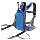 OUTDOOR Ski and Snowboard Harness Trainer, Control Steer & Speed, Snowboard Anti-fall Traction Belt Beginner, Ski Auxiliary Bag with Safety Belt (Blue) - Retail: $29