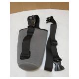 Neoprene 3IN1 Tumbler Carrier Holder Pouch Compatible with 30oz YETI Rambler/Stanley IceFlow Stainless Steel Tumbler, Insulated Cup Holder with Adjustable Shoulder Sling (gray) - Retail: $10