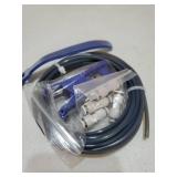 PTFE Tube Kit, 2.5mm 4mm OD, 5M/16.4ft, Compatible with Bambu Lab AMS X1/P1P/A1, CREALITY K2 Plus/Hi, FLASHFORGE 5M, Prusa MMU3 (Gray PTFE Tube Kit) - Retail: $10