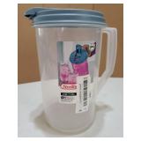 STERILITE 04860906 Beverage Pitcher, Round, BPA-Free Plastic, 2-Qts. - Quantity 1 - Retail: $10