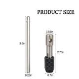 1/4 T Handle Tap Wrench, Adjustable T Bar Handle Holder Wrench - Retail: $7"
