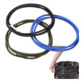 4 Pcs Trash Can Bands Trash Bag Holder Garbage Bag Holder Trash Can Rubber Bands for 13 to 30 Gallon Garbage Cans Trash Bag Clips Elastic Bands Garbage Bin Elastic Strap for Home Office - Retail: $4