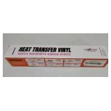 PU Heat Transfer Vinyl 12"x20ft Roll White â HTV for Cricut, Silhouette, Iron On T-Shirts, Bags & DIY Projects Durable, Easy to Cut & WeedSoft Finish (White, 12"x20ft) - Retail: $13"