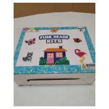 5200 5mm Fuse Beads Kit - 24 Colors | 66 Patterns, School Crafts Toys for Girls Ages 8-12, Arts and Crafts for Kids Ages 6-8, Birthday Gifts for Girls Boys Age 5 6 7 8 9 10 11 12 Year Old - Retail: $2