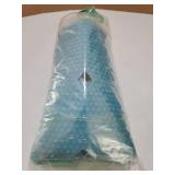 Bathtub Mat Non Slip Silicone Soft Odorless Bath Mat No Suction Cups for Refinished, Textured and Reglazed Tub Shower Mats Non-Slip 18 X 28Inch Blue - Retail: $19