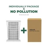 10 Pack Sterile Thick Plastic Petri Dishes with Lid, 90mm Dia x 15mm Deep Clear 3 Vents Petri Dish for Lab Science Experiment - Retail: $7