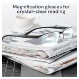 Gaoye 6 pack 1.75 Executive Style Reading Glasses Men - Durable Readers with Blue Light Filtering- Comfortable Fit with TR90 Frames - Retail: $20