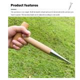 5 Pieces Garden Tools Set for Gardening Women Weeding Hoe rake Spade Greenhouse Indoor Small Hand Planting Tools kit Bonsai Accessories - Retail: $14