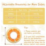 Adjustable Cat Cone Collar Soft, Cute Cat Donut Collar After Surgery, Kitten Recovery Cones to Stop Licking - Retail: $17