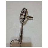 Small Funnels for Filling Bottles, 3 Pcs Stainless Steel Kitchen Funnel Set, Food Grade Mini Metal Funnel for Transferring Oil Liquid, Easy Cleaning with a Brush (Long Handle) - Retail: $7