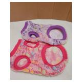 2 Pack Dog Sweaters for Small Dogs Girl Boy Winter Fleece Dogs Clothes Cute Warm Puppy Sweater Chihuahua Teacup Dog Clothes Pet Outfit Pink Blue (Purple, X-Small(for 3.5-6lb)) - Retail: $13