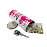 Aquanet Spray Diversion Safe Stash Can with Food Grade Smell Proof Bag with Hidden Compartment for Keys, Cash and Valuables - Retail: $18