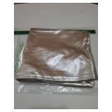 Metallic Tube Top for Women - Stretchy Shiny Strapless Elastic Bandeau Bra Crop | Clubwear, Party, Festival, Dancing (US, Alpha, X-Large, Regular, Regular, Silvery) - Retail: $15