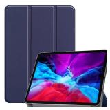 Apple iPad Pro 12.9 3rd 4th Generation(2018 2020 Release) Tablet Cover, Folio Stand Lightweight Leather Case for Apple iPad Pro 12.9 Gen 3rd 4th (KST-Dark Blue) - Retail: $14"