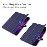 Apple iPad Pro 12.9 3rd 4th Generation(2018 2020 Release) Tablet Cover, Folio Stand Lightweight Leather Case for Apple iPad Pro 12.9 Gen 3rd 4th (KST-Dark Blue) - Retail: $14"