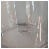 Thick Weighted Tall Clear Cylinder Glass Vases, 4 W x 16" H, Flower Arrangement Floating Candle Holders Wedding Centerpieces Event Floral Container Accent Home Decor, 1 Piece. Needs to be Cleaned. Has