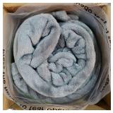 BEDELITE Fleece Blanket Twin Size Navy Blue Throw Blankets for Couch & Bed, Luxury Plush Cozy Fuzzy Blanket 60x80 inches, Super Soft Warm Lightweight Throw Blanket for Travel Camping, Color Gray. - Re