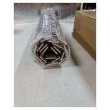 Weighted Non Slip Bathtub Mat, Textured TPE Bath Mat for Textured Bathtub and Shower Surfaces, Without Suction Cups Doesn