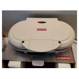 Animal Mini Waffle Maker for Kids, Mini Pancakes Maker Machine with 12 Different Animal Pancake Molds, Small Waffle Maker Iron, Excellent Christmas Gift for Kids & Adult - Retail: $41