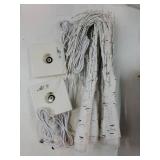 Easter Decorations for The Home, 2FT Easter Tree with LED Lights, Warm White Tree Lamp, Fairy Light Spirit Tree for Room Inside Fireplace Decor, Battery Powered, Timer (4PK) - Retail: $30