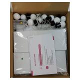 4FT Marquee Numbers, Light Up Numbers for 1st 21st Birthday Decorations, light up letters Anniversary Party Decor, Mosaic Numbers for Balloons Number 1, Pre-Cut Foam Board Kit - Retail: $30