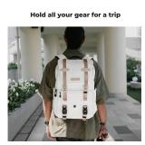 K&F CONCEPT Camera Backpack, Camera Bags for Photographers Large Capacity Camera Case with Raincover,15-15.6 Inch Laptop Compartment Compatible for Canon/Nikon/Sony/DJI Mavic Drone - Retail: $87