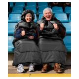 Sportneer 0 Degree Wearable Sleeping Bag for Adults & Kids Walkable with Arm Zippers, Waterproof & Warm to 32°F, Compact for Camping, Stadiums, Travel, Backpacking & Car Use - Retail: $37