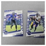 2020 Absolute NFL Football Ravens Card Set - Lamar Jackson and Derrick Henry