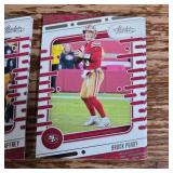 (15) 2021 Absolute Football San Francisco 49ers, 5x Purdy, Kittle, and McCaffrey