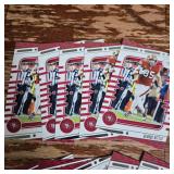 (15) 2021 Absolute Football San Francisco 49ers, 5x Purdy, Kittle, and McCaffrey