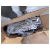 60" Wide Covered Storage Closet White - Brightroom: Portable Garment Rack, Steel Frame, Adult Assembly Required