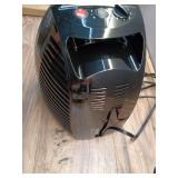 Vornado VH240+ 1500-Watt Black Indoor Electric Fan Space Heater Charcoal gray - Retail: $60