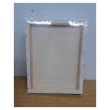 GenCrafts Assorted Stretched Canvas (8 Pack)  Rectangular for Acrylic  Oil  Other Wet or Dry Medium - Artist Grade