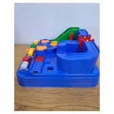 Mechanical Principle Car Adventure Playset, Play without Batteries, 4 Cars