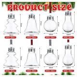 24 Pcs Christmas Booze Balls Tree Ornaments