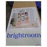 13" 9 Cube Organizer White - Brightroom: Decorative Bookshelf, Cubby Storage, MDF & Particle Board, 13" Cube System Compatible