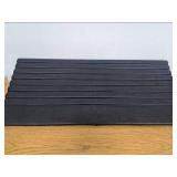 Guardian Ribbed Rubber Curbed Ramp