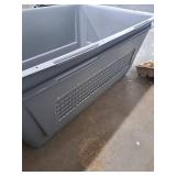 Petmate Sky Kennel IATA 48  Jumbo Plastic Dog Crate Travel Pet Carrier for Dogs 90-125 lb Gray- Retail: $399