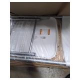 Mainstays Resin Seat & Back Folding Chairs- White 4-Pack