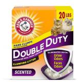 Arm & Hammer Double Duty Advanced Dual Odor Control Clumping Litter - 20lbs