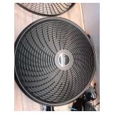 Lasko Cyclone 18  Adjustable Large Room Pedestal Fan  3 Speeds  54.5  H  Black