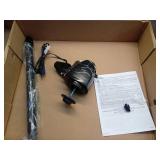 Lasko Cyclone 18  Adjustable Large Room Pedestal Fan  3 Speeds  54.5  H  Black (Broken Button)