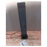 30 in. Digital 1,500-Watt Oscillating Ceramic Tower Electric Space Heater with Remote Control and Safety Protection - Retail: $109