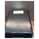 Electric 6 Element Infrared Space Heater Black Plastic - Retail: $119