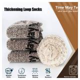 Time May Tell Mens Merino Wool Hiking Socks- Light Grey (3 pairs), US Size 9-13