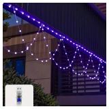 Globe String Lights, 13.1 Feet 138 LED Color Changing String Lights - 8 Modes