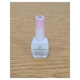 6 Count AZUREBEAUTY Warm White Nail Polish, Natural Quick Dry Nail Strengthening Glossy Finish