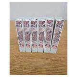 6 Count AZUREBEAUTY Warm White Nail Polish, Natural Quick Dry Nail Strengthening Glossy Finish