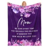 Soft Flannel Blanket for Moms (50x60)